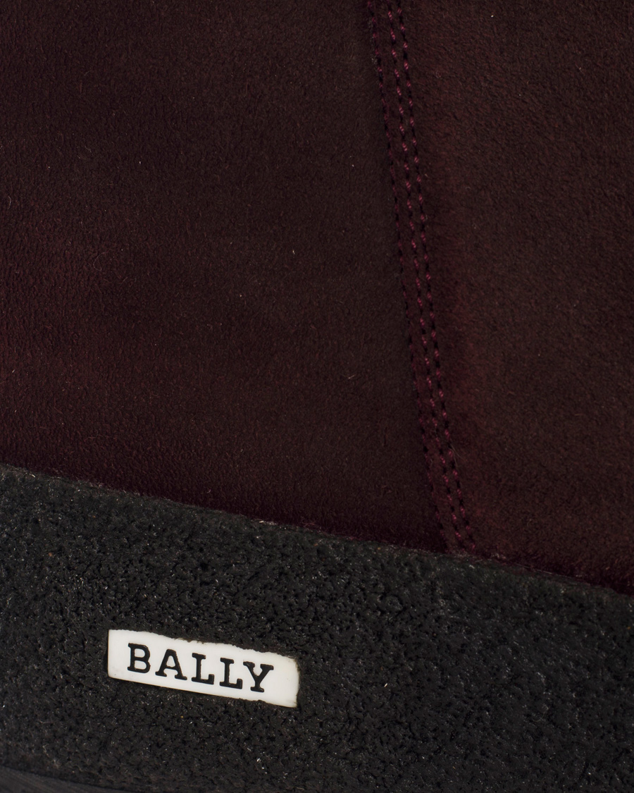 Herre | BALLY Woman Curling Guard II L Oxblood | Bally | Woman Curling Guard II L Oxblood