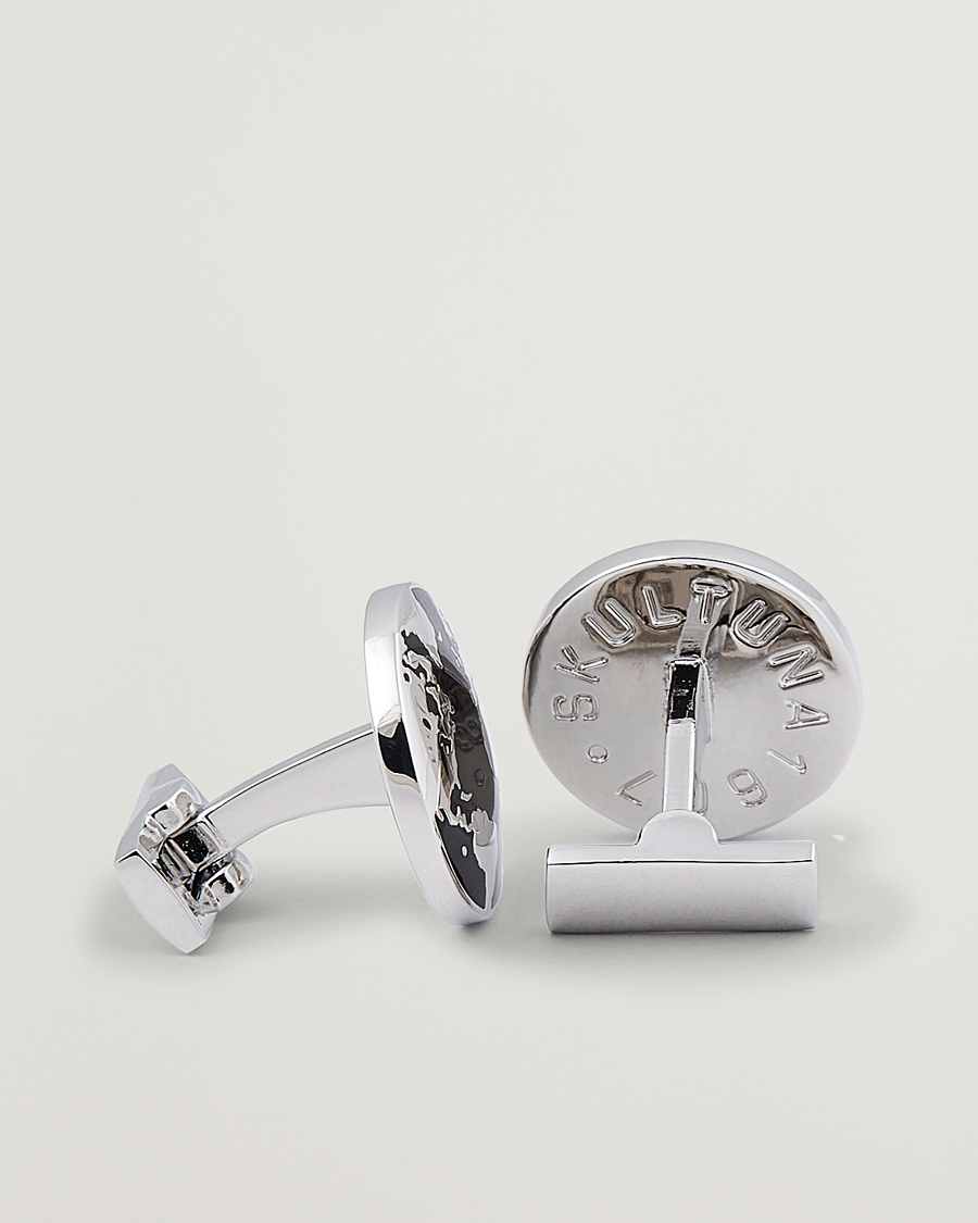 Herre | Manchetknapper | Skultuna | Cuff Links World Traveler Black