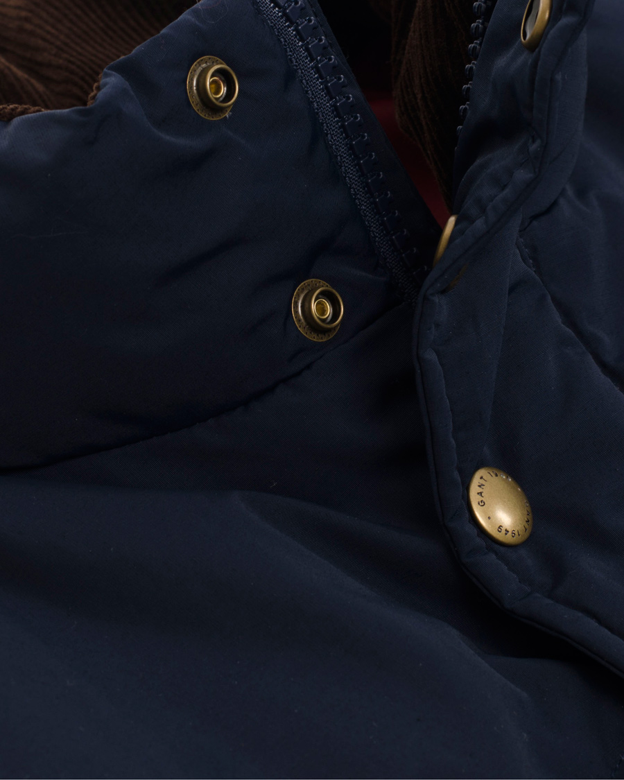 Herre | Jakker | GANT | The Yoker Down Jacket Dark Blue