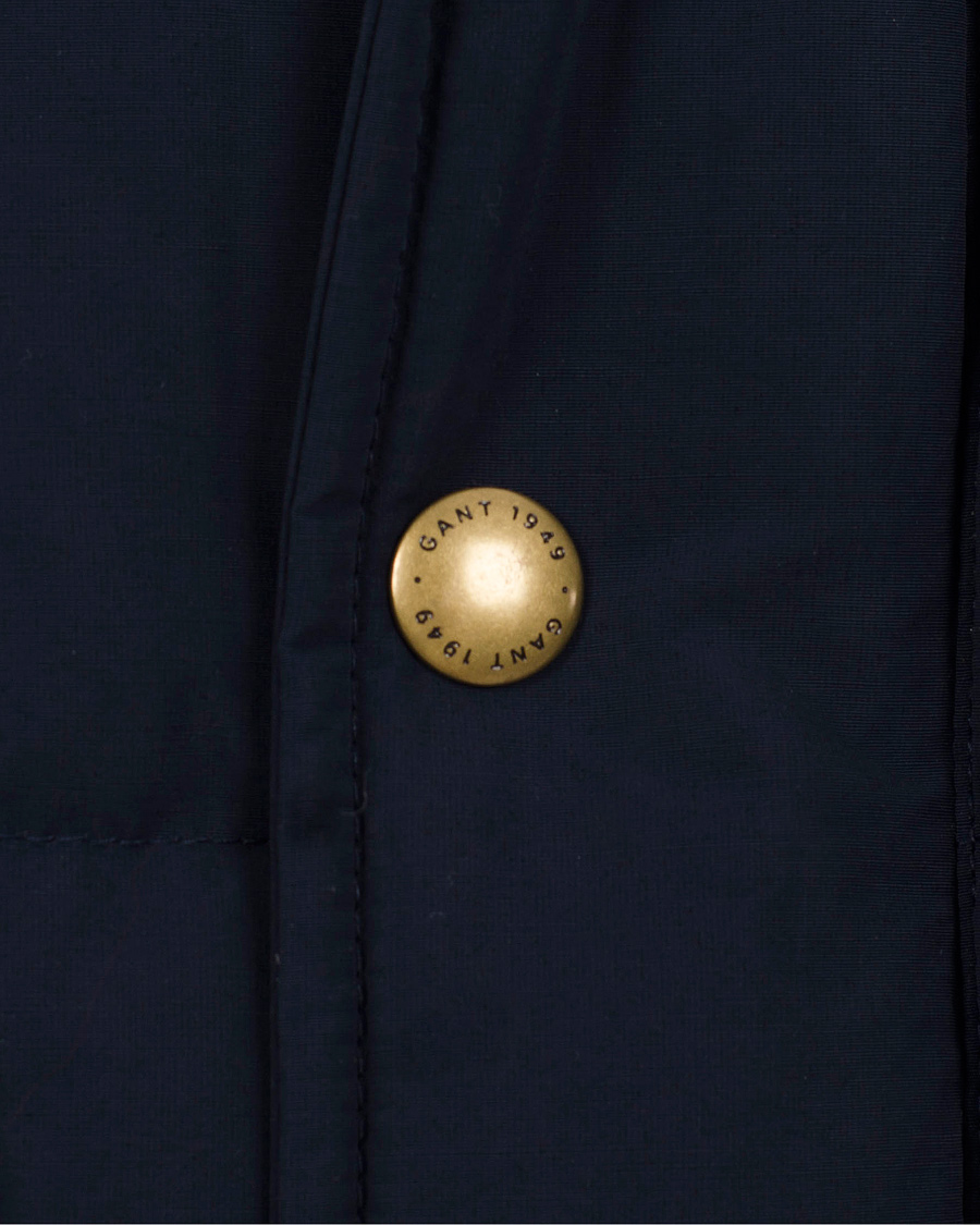 Herre | Jakker | GANT | The Yoker Down Jacket Dark Blue