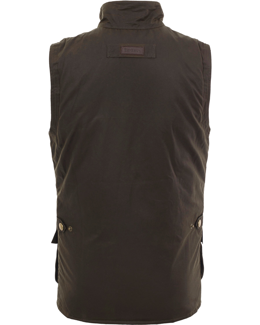 Herre | Jakker | Barbour Lifestyle | New Westmorland Waxed Vest Olive