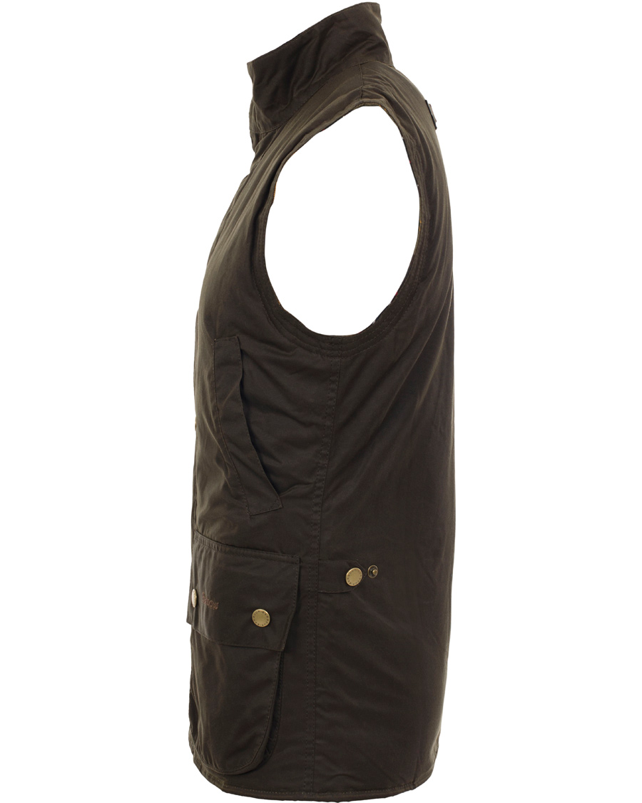 Herre | Jakker | Barbour Lifestyle | New Westmorland Waxed Vest Olive