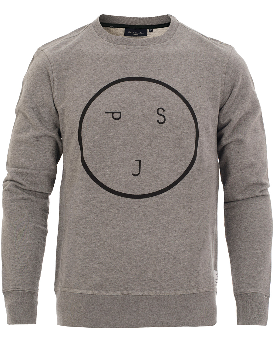 Herre | Trøjer | Paul Smith Jeans | PSJ Sweatshirt Grey Melange