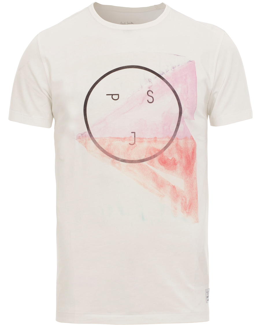 Herre | T-Shirts | Paul Smith Jeans | PSJ Print Tee White