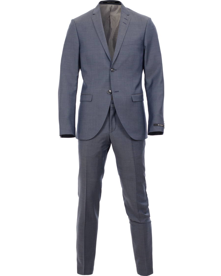 Herre | Jakkesæt | Tiger of Sweden | Jil Suit 100% Wool  Steel Blue