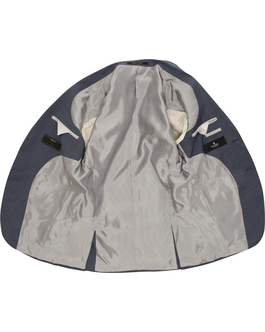 Herre | Jakkesæt | Tiger of Sweden | Jil Suit 100% Wool  Steel Blue