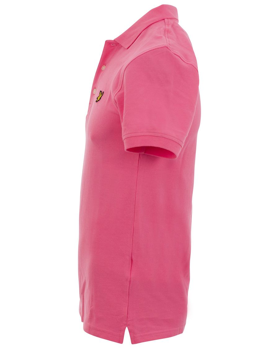Herre | Polotrøjer | Lyle & Scott | Plain Pique Polo Shirt Hot Pink