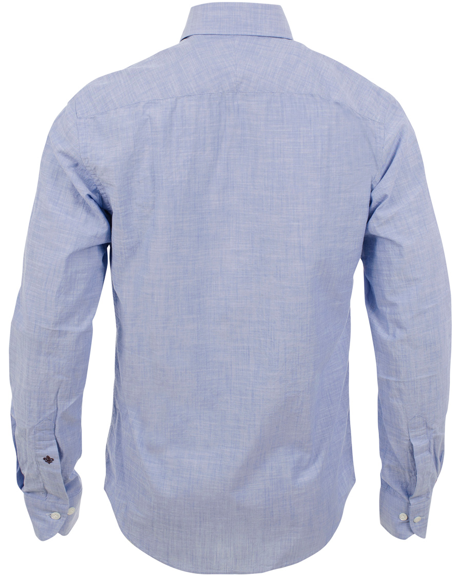 Herre | Skjorter | Morris Heritage | Bond Cut Away Shirt Blue