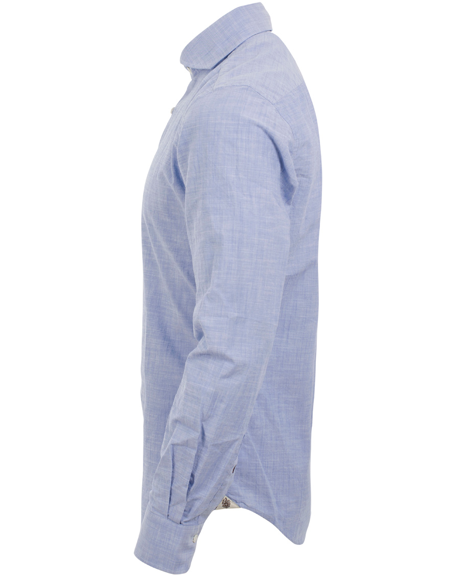 Herre | Skjorter | Morris Heritage | Bond Cut Away Shirt Blue