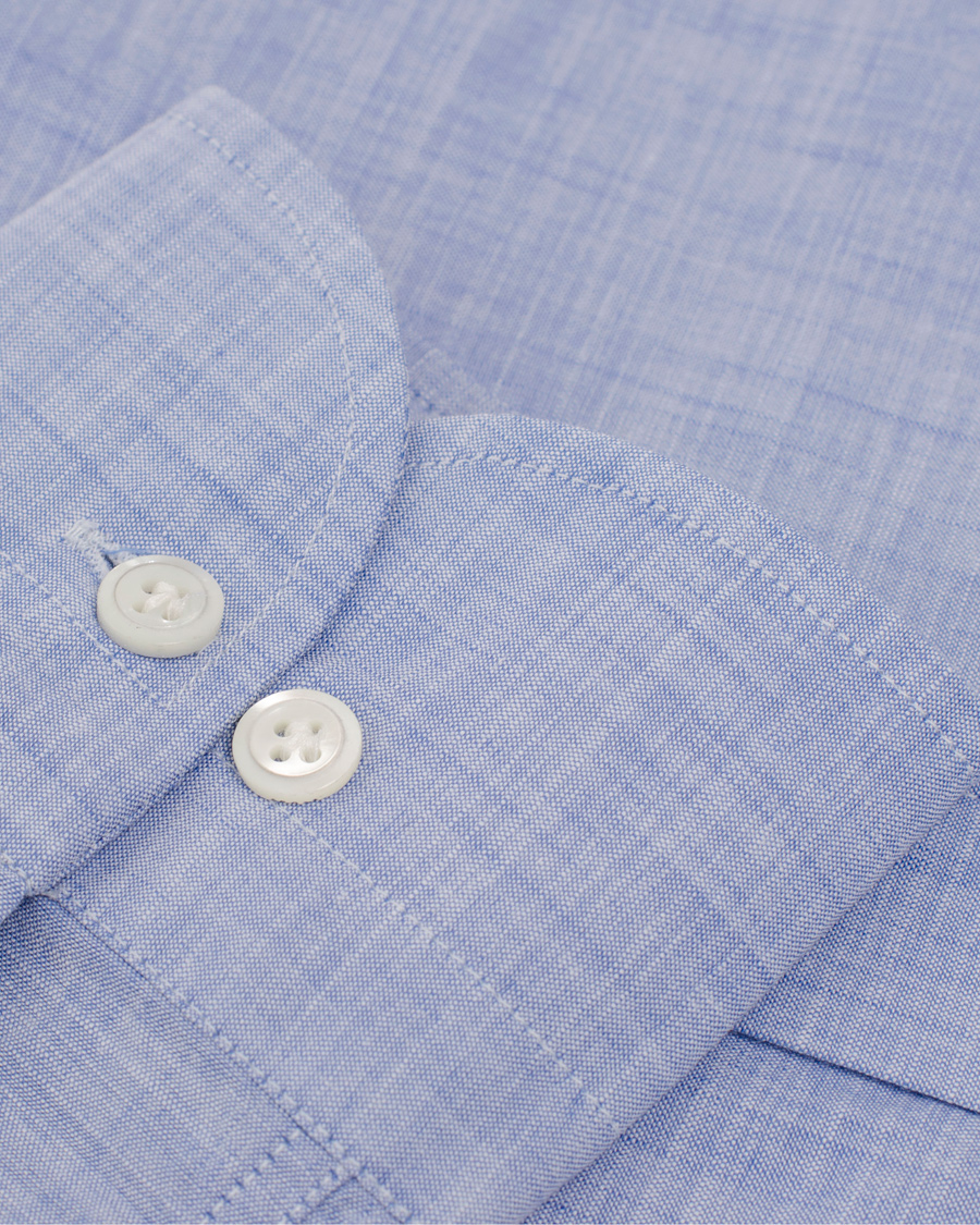 Herre | Skjorter | Morris Heritage | Bond Cut Away Shirt Blue