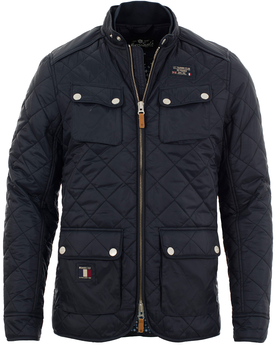 Herre | Jakker | Morris | Daytona Quilted Jacket Blue