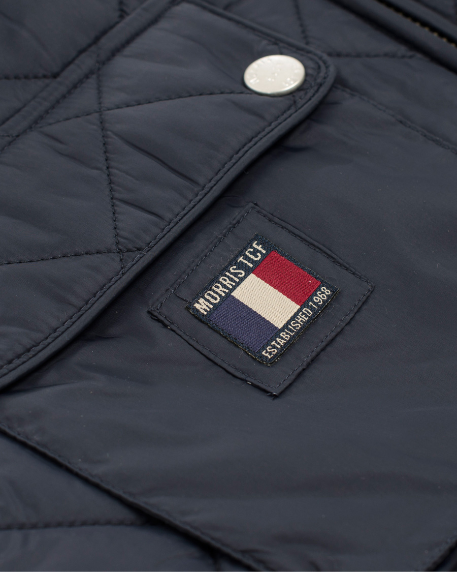 Herre | Jakker | Morris | Daytona Quilted Jacket Blue