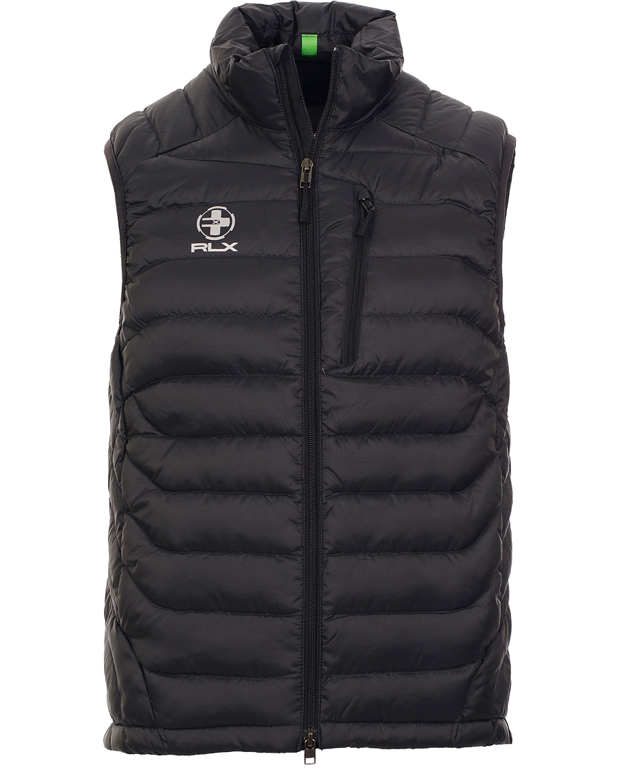 Herre | Jakker | Polo Ralph Lauren | Aerial Down RLX Vest Polo Black