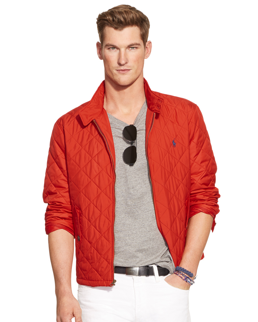 Herre | Jakker | Polo Ralph Lauren | Barracuda Quilted Jacket Elliot Red