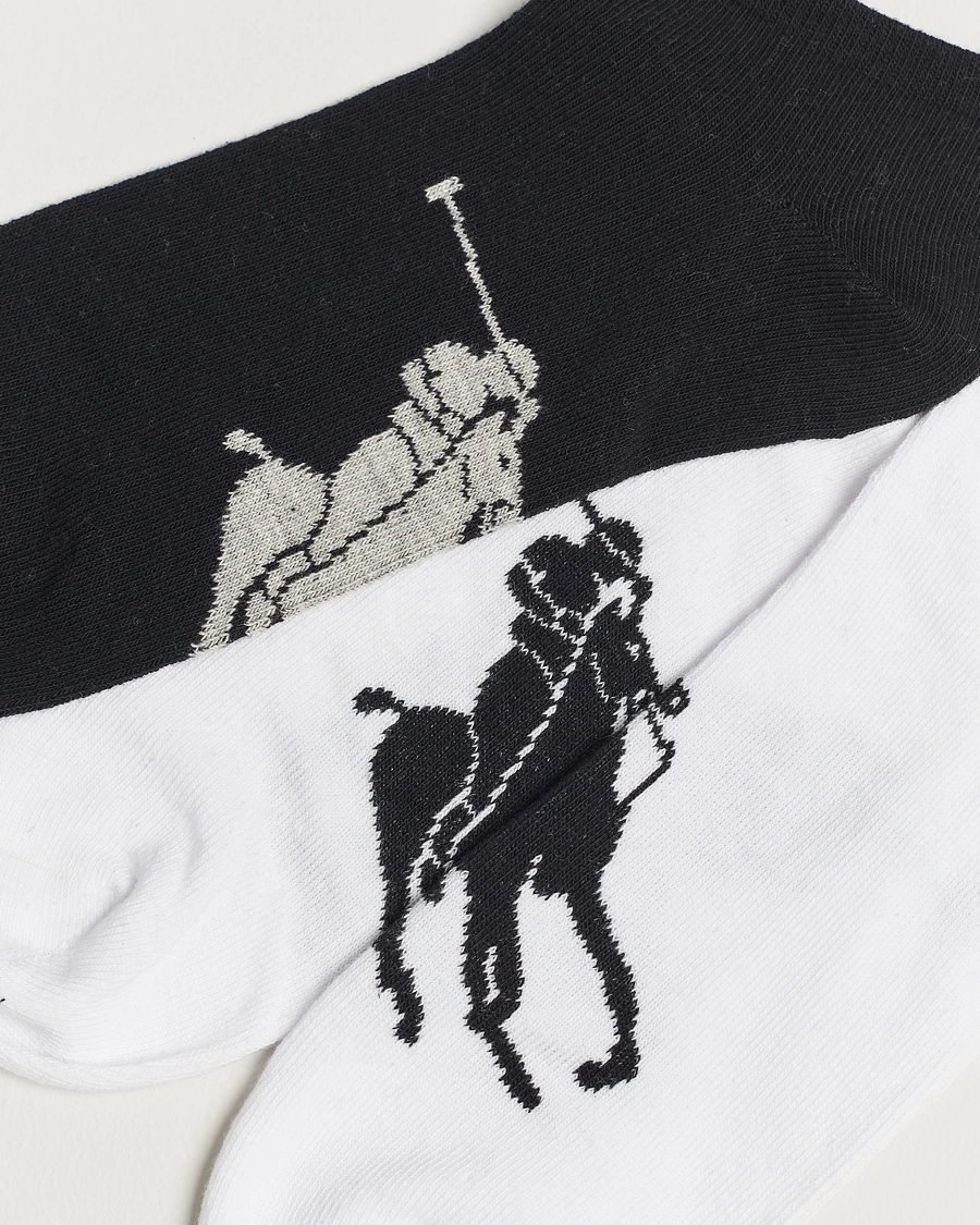 Herre | Undertøj | Polo Ralph Lauren | 3-Pack Sneaker Socks White/Black/White