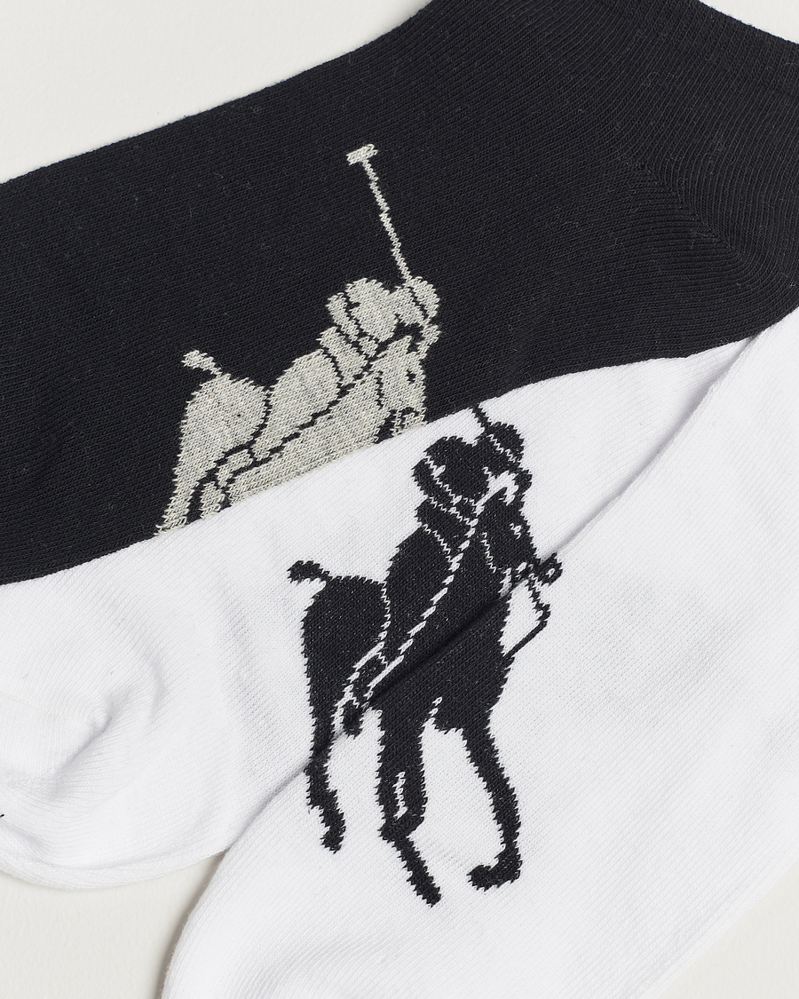 Herre | Undertøj | Polo Ralph Lauren | 3-Pack Sneaker Sock White/Black