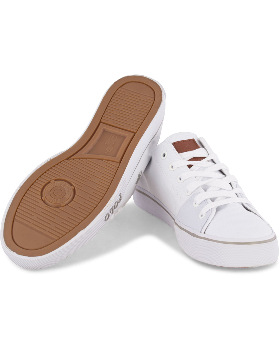 Herre | Polo Ralph Lauren Cantor Low Sneaker Pure White | Polo Ralph Lauren | Cantor Low Sneaker Pure White