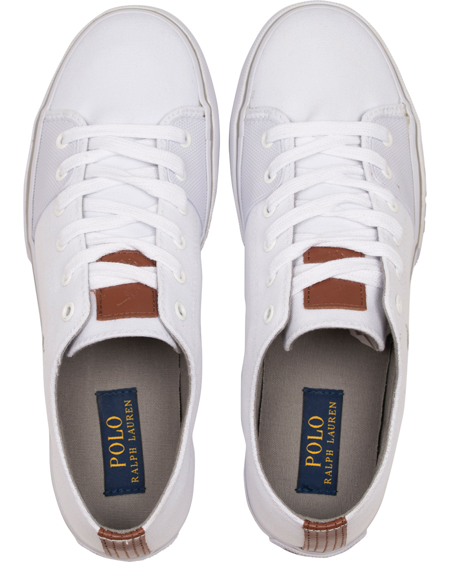 Herre | Polo Ralph Lauren Cantor Low Sneaker Pure White | Polo Ralph Lauren | Cantor Low Sneaker Pure White