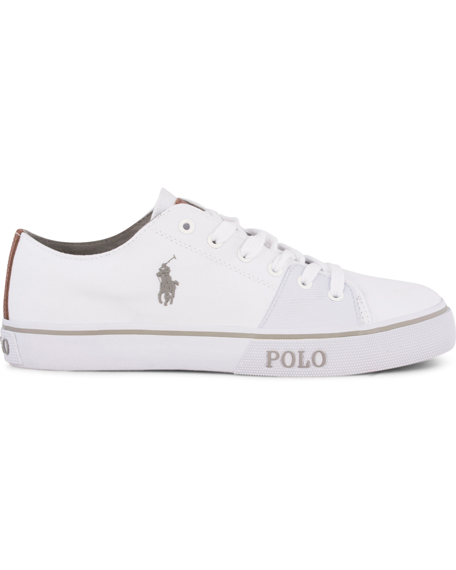 Herre | Polo Ralph Lauren Cantor Low Sneaker Pure White | Polo Ralph Lauren | Cantor Low Sneaker Pure White