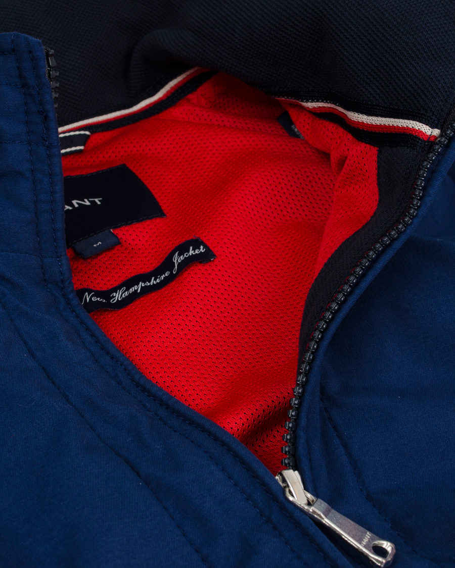 Herre | Jakker | GANT | The New Hampshire Jacket Indigo Blue