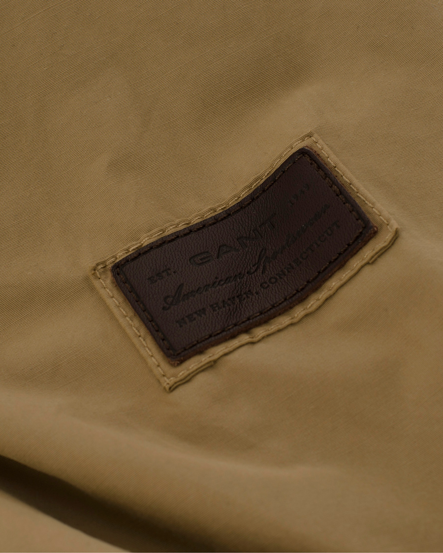 Herre | Jakker | GANT | The Trooper Jacket Safari Khaki