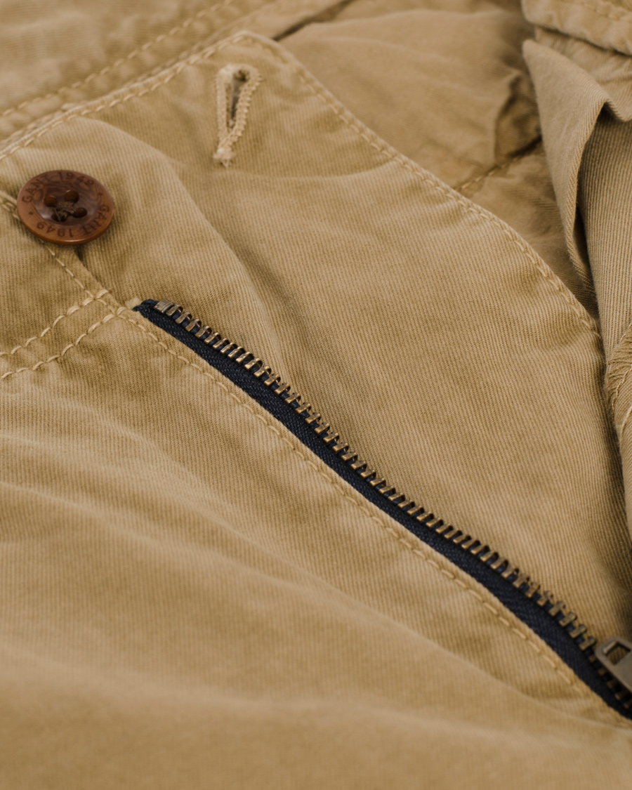 Herre | Bukser | GANT | Soho Broken In Twill Chino Safari Khaki