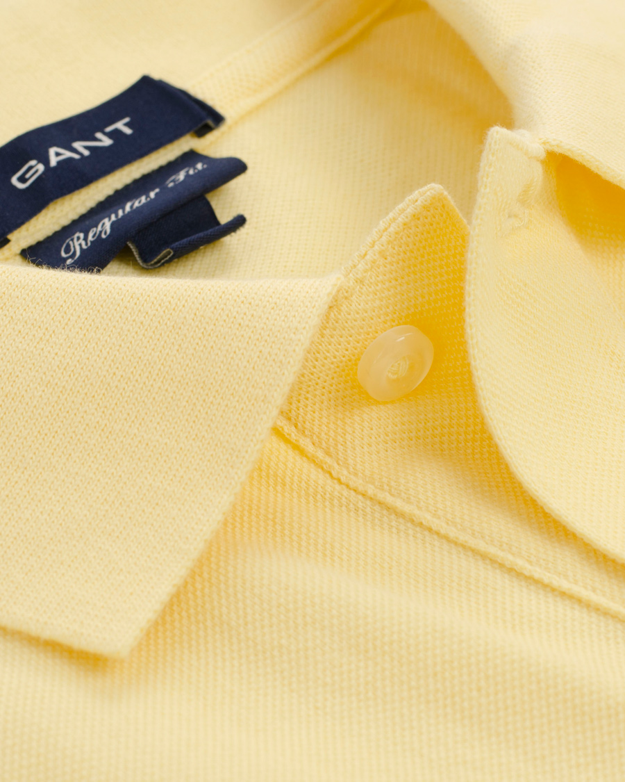 Herre | Polotrøjer | GANT | Solid Pique Lemon
