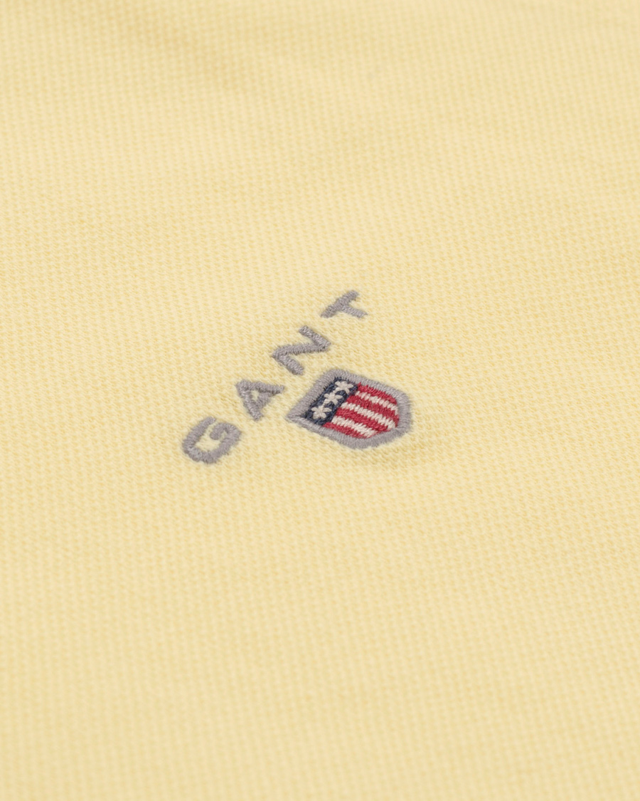 Herre | Polotrøjer | GANT | Solid Pique Lemon