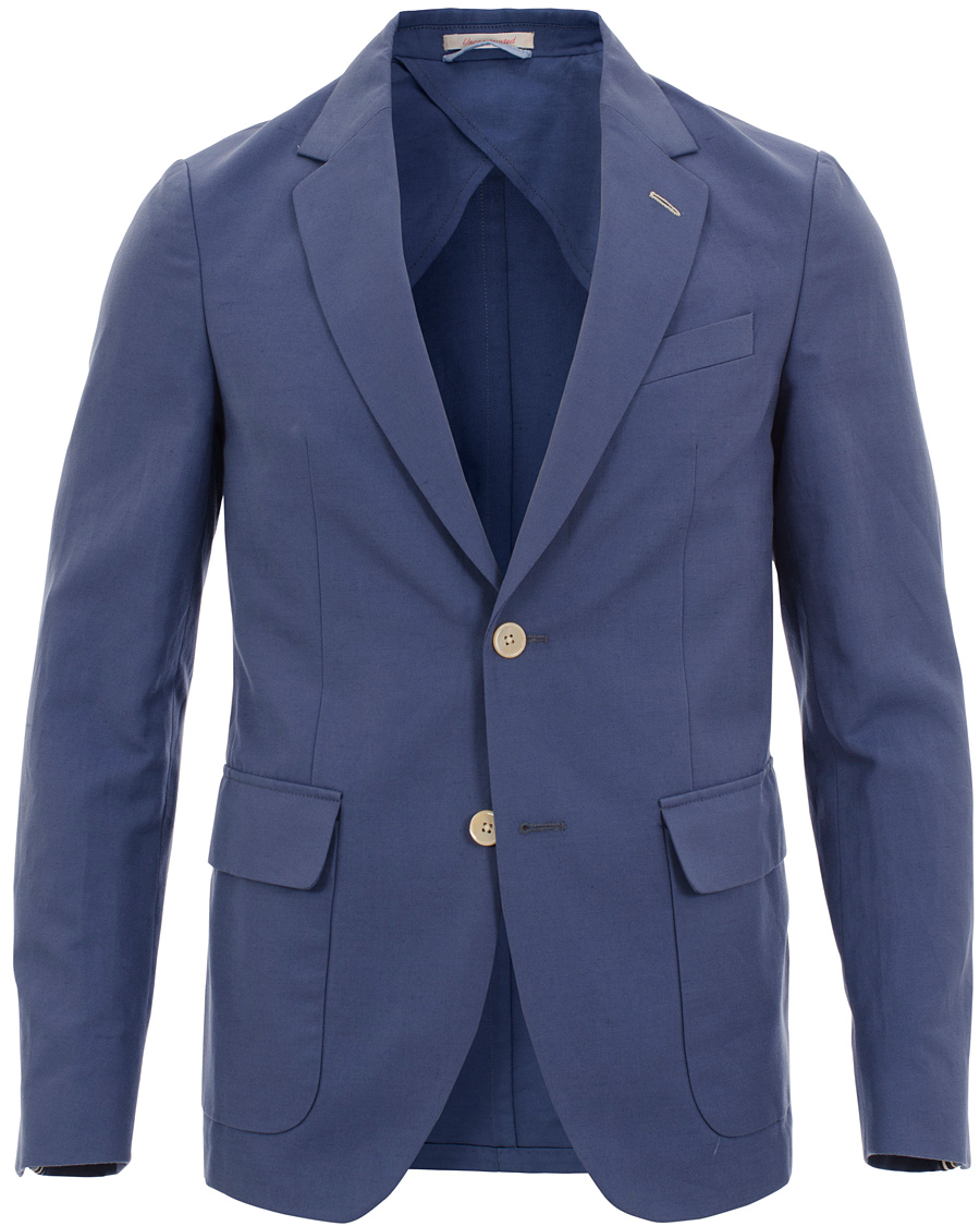 Herre | Blazere & jakker | GANT Rugger | Canvas Unconstructed Blazer Vintage Blue