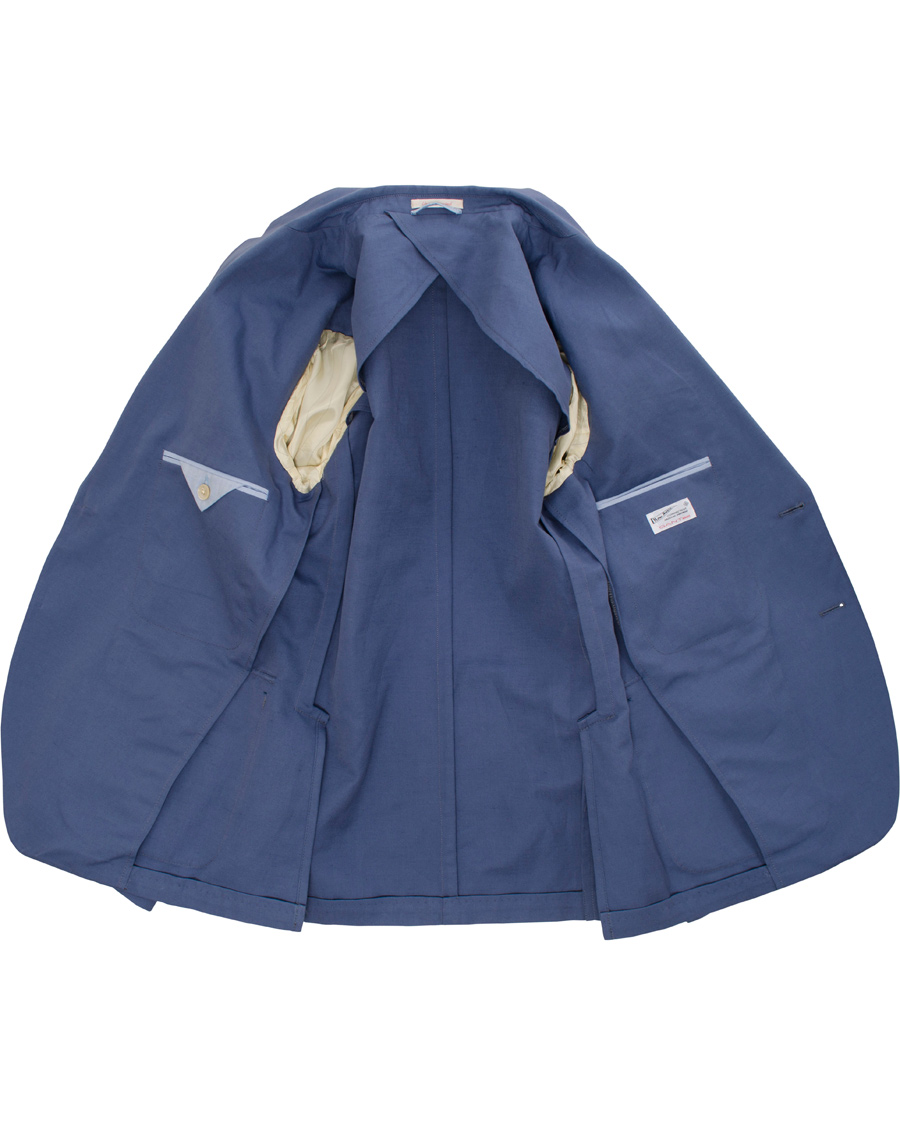Herre | Blazere & jakker | GANT Rugger | Canvas Unconstructed Blazer Vintage Blue