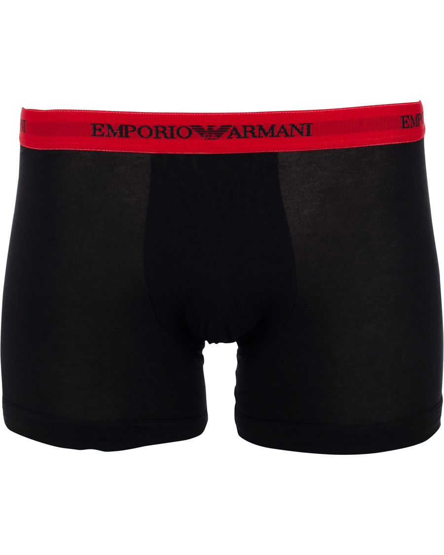 Herre | Undertøj | Emporio Armani | 3-Pack Boxer Stretch Blue/Black/Red