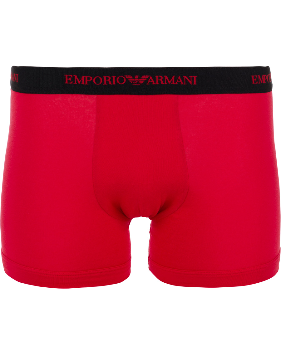 Herre | Undertøj | Emporio Armani | 3-Pack Boxer Stretch Blue/Black/Red