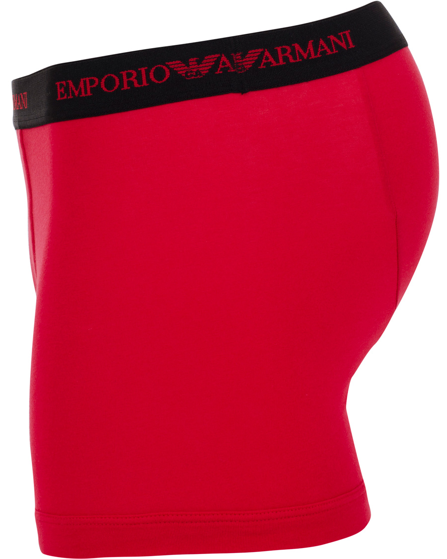 Herre | Undertøj | Emporio Armani | 3-Pack Boxer Stretch Blue/Black/Red
