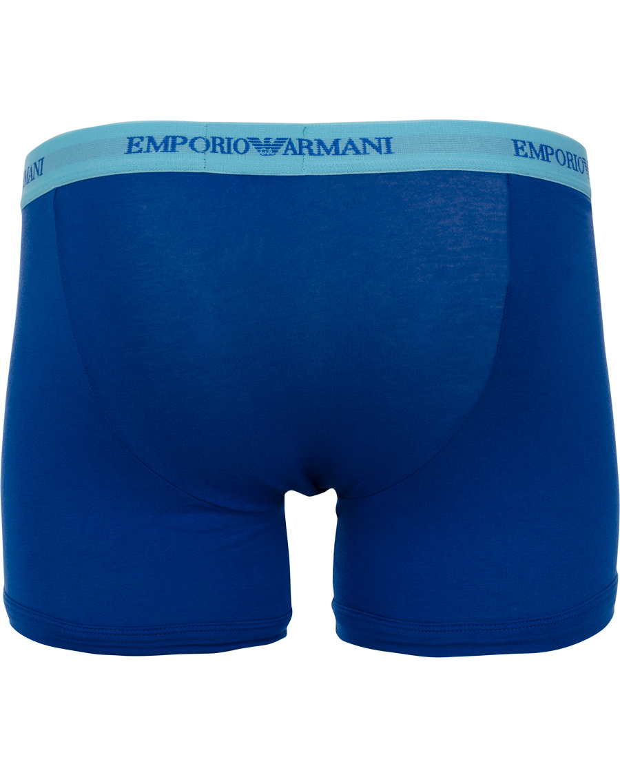 Herre | Undertøj | Emporio Armani | 3-Pack Boxer Stretch Blue/Black/Red