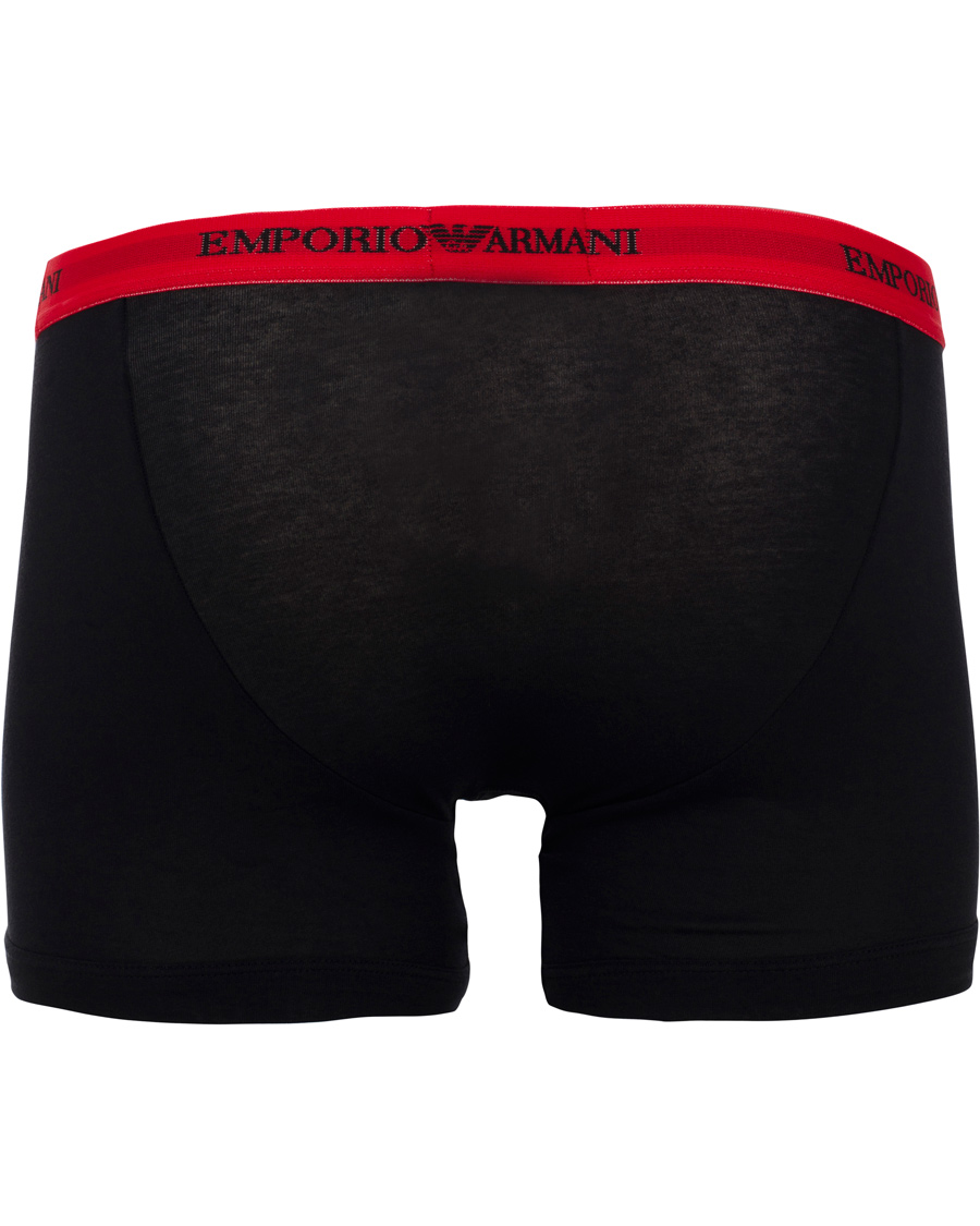 Herre | Undertøj | Emporio Armani | 3-Pack Boxer Stretch Blue/Black/Red