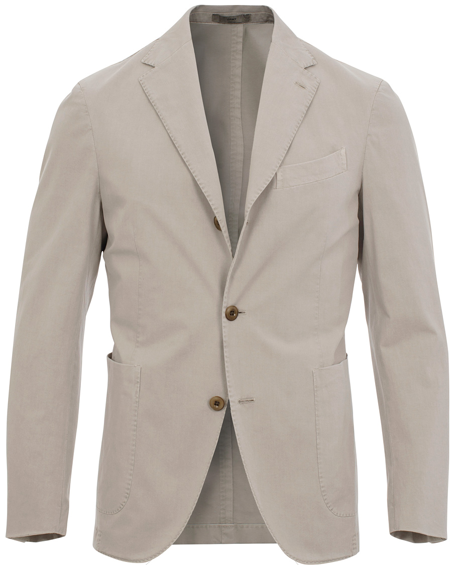Herre | Blazere & jakker | Boglioli | Coat Cotton Blazer Beige