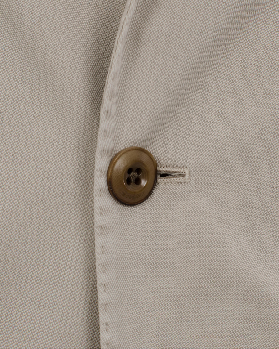 Herre | Blazere & jakker | Boglioli | Coat Cotton Blazer Beige