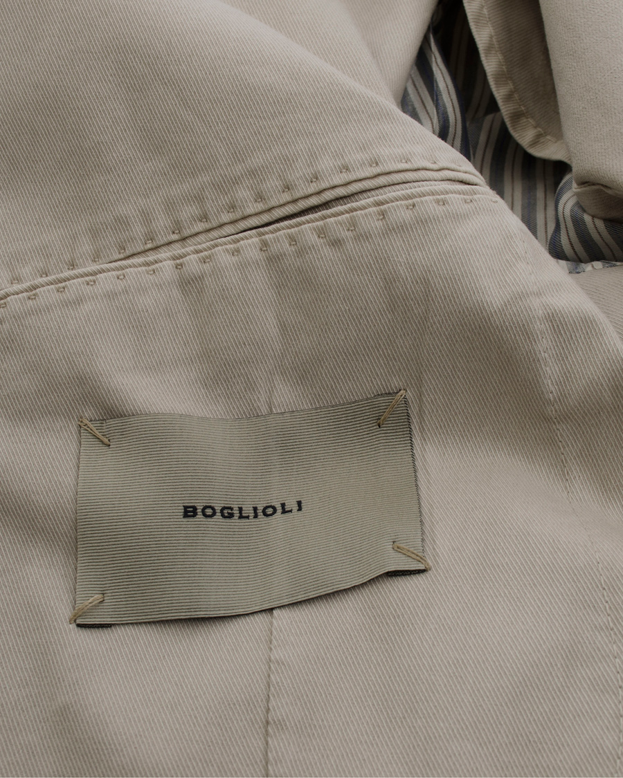 Herre | Blazere & jakker | Boglioli | Coat Cotton Blazer Beige