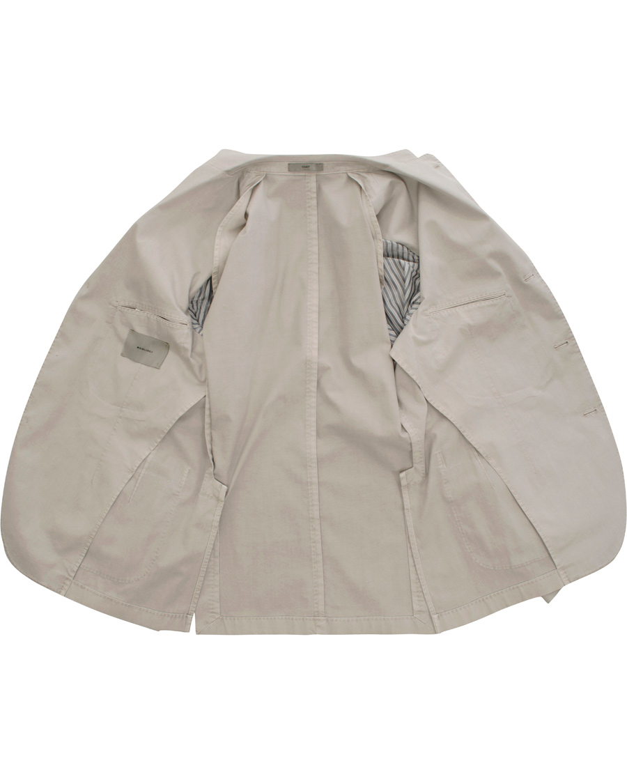 Herre | Blazere & jakker | Boglioli | Coat Cotton Blazer Beige