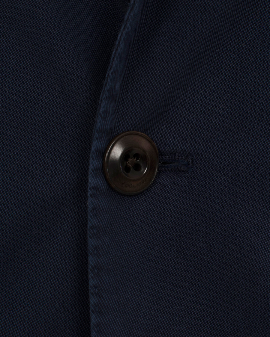 Herre | Blazere & jakker | Boglioli | Coat Cotton Blazer Navy