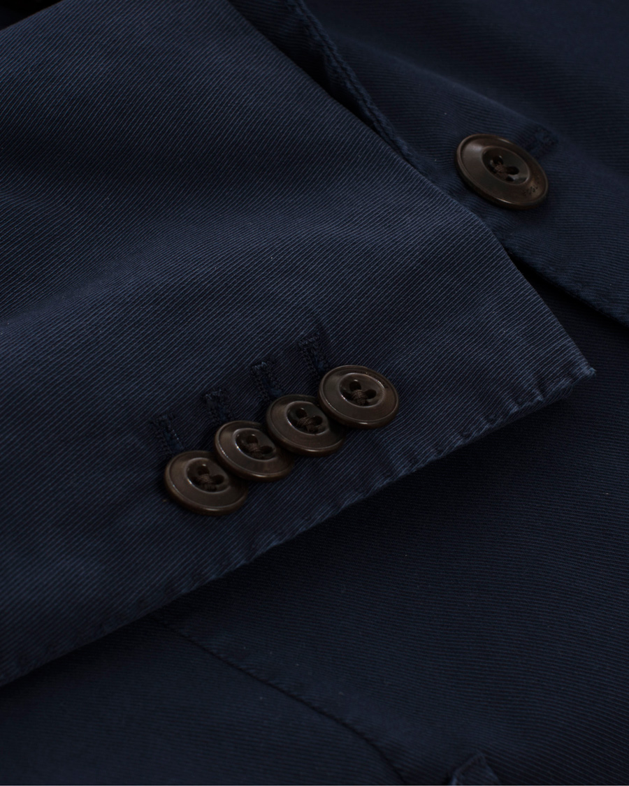 Herre | Blazere & jakker | Boglioli | Coat Cotton Blazer Navy