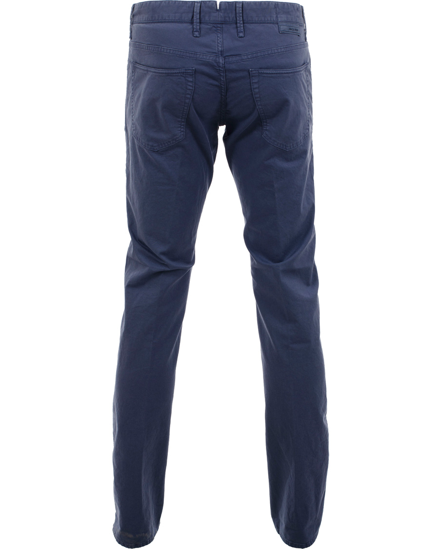 Herre | Bukser | Incotex | 5-Pocket Stretch Pant Blue