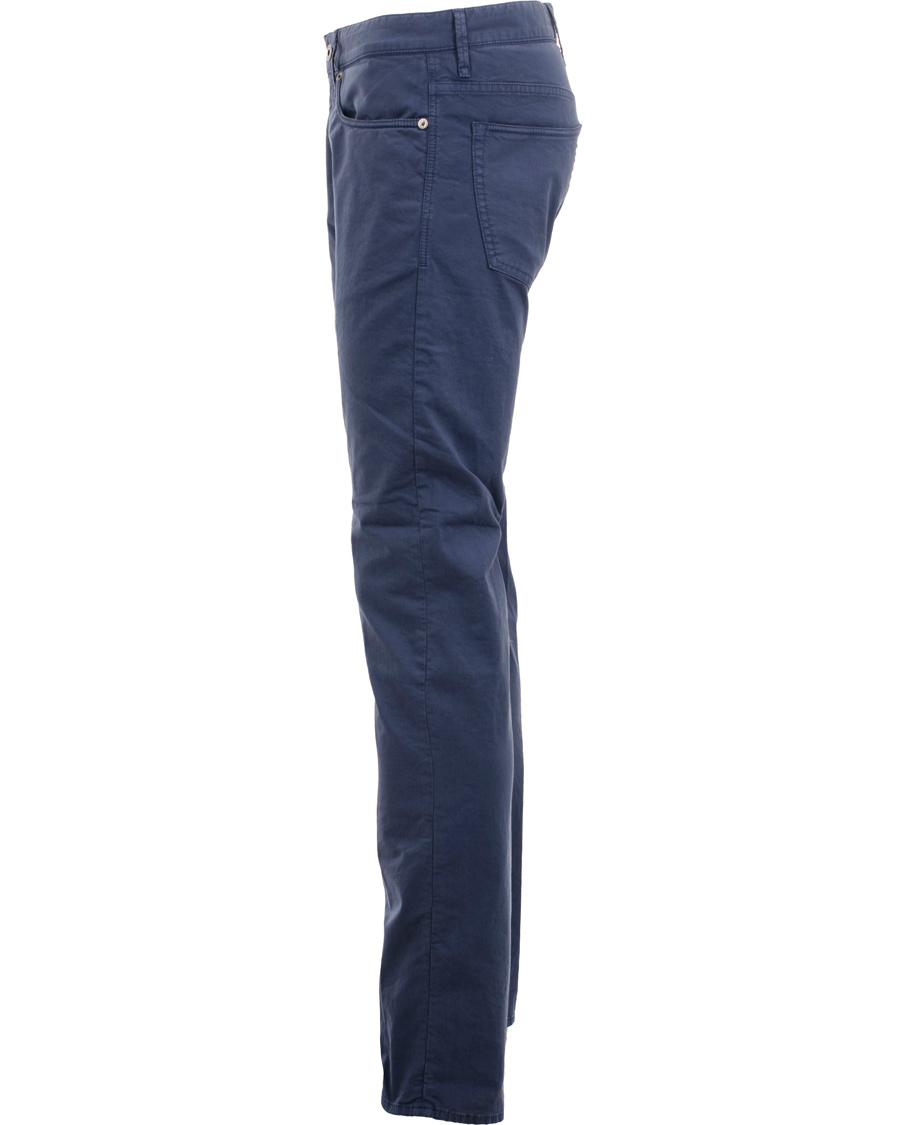 Herre | Bukser | Incotex | 5-Pocket Stretch Pant Blue