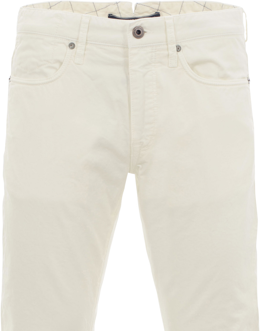 Herre | Bukser | Incotex | 5-Pocket Stretch Pant White