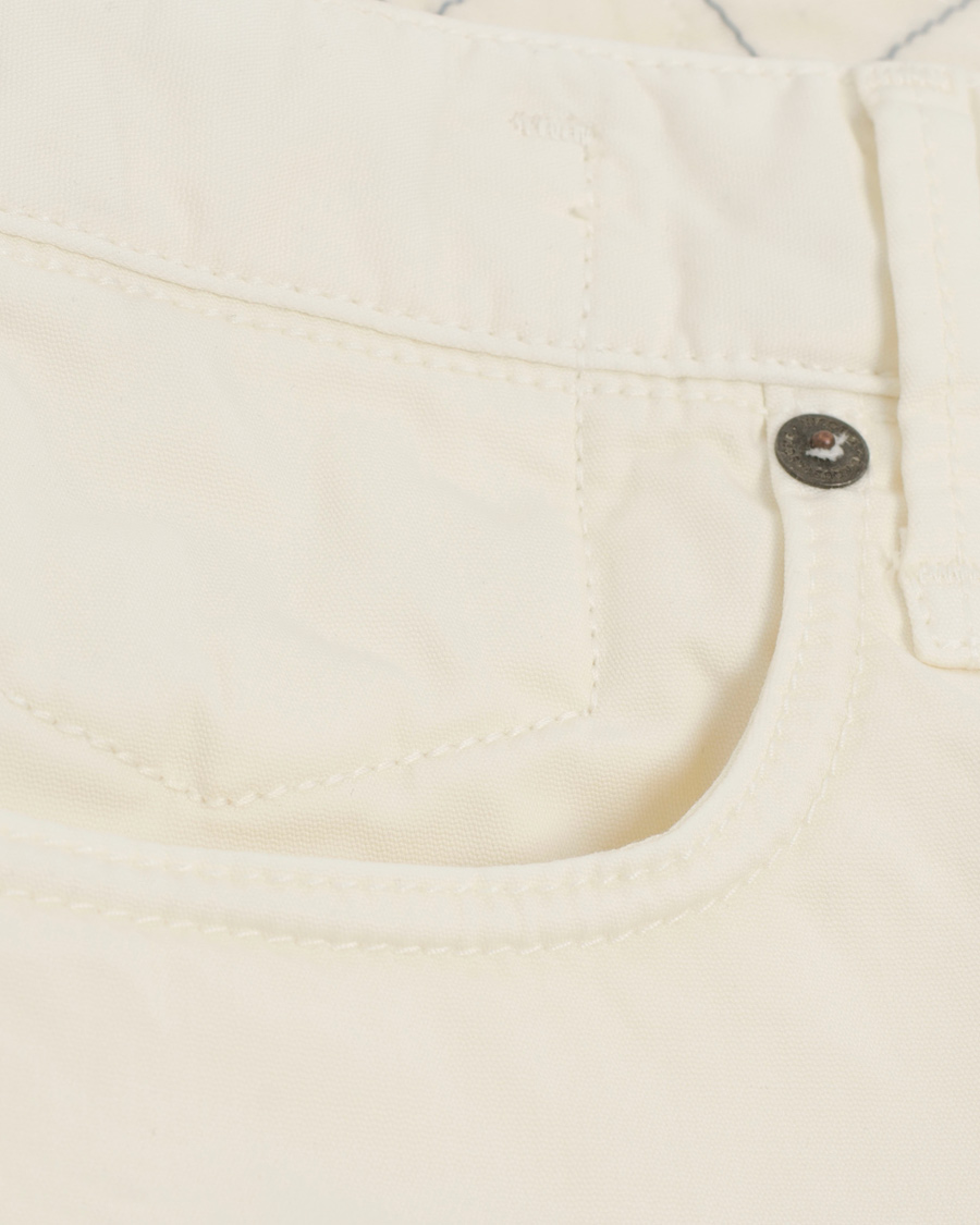 Herre | Bukser | Incotex | 5-Pocket Stretch Pant White