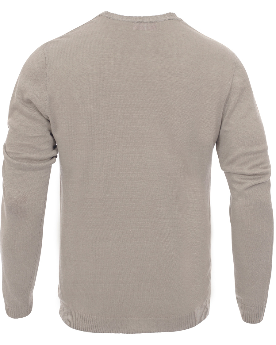 Herre | Trøjer | HUGO | Seel Knitted Sweater Medium Beige