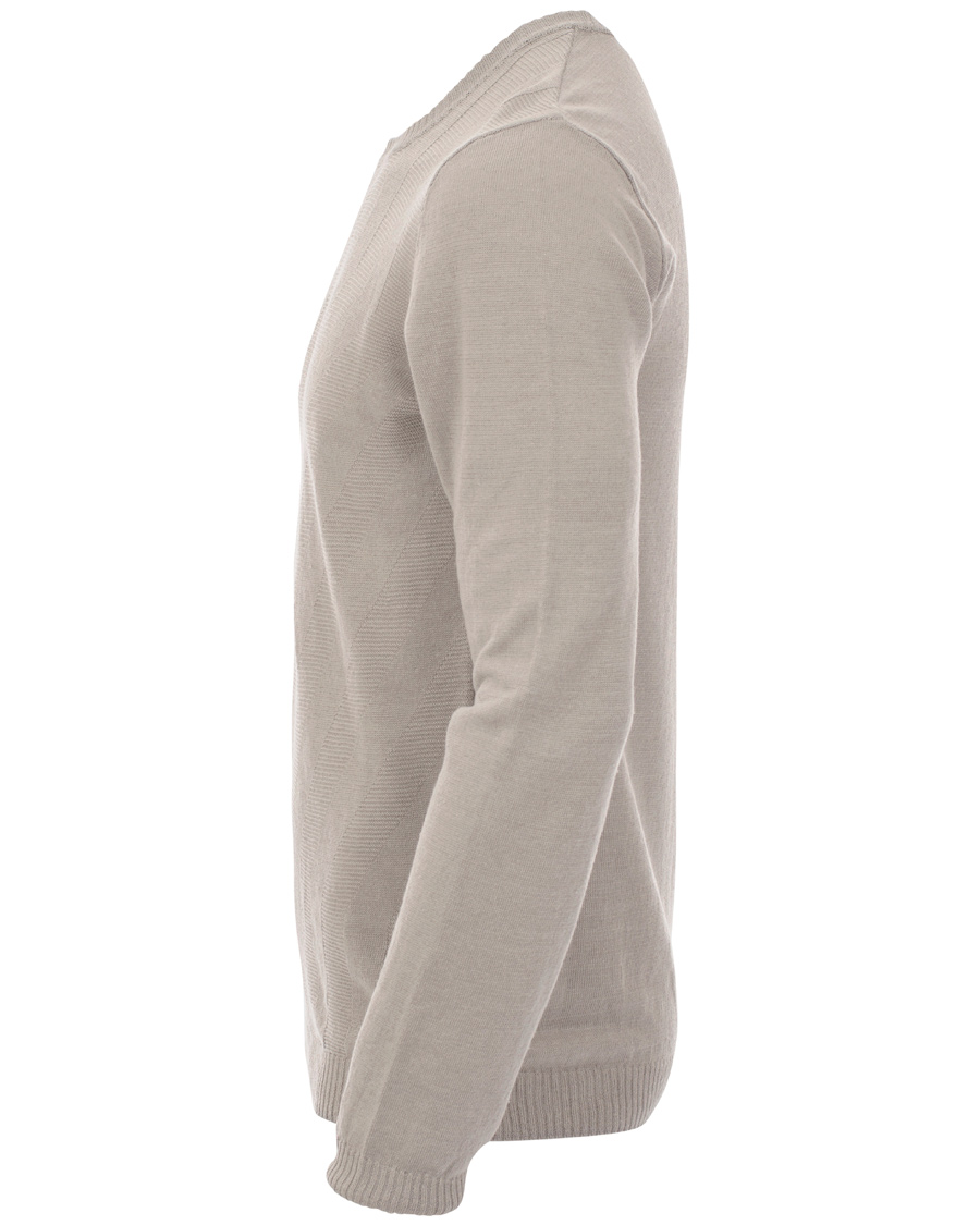 Herre | Trøjer | HUGO | Seel Knitted Sweater Medium Beige