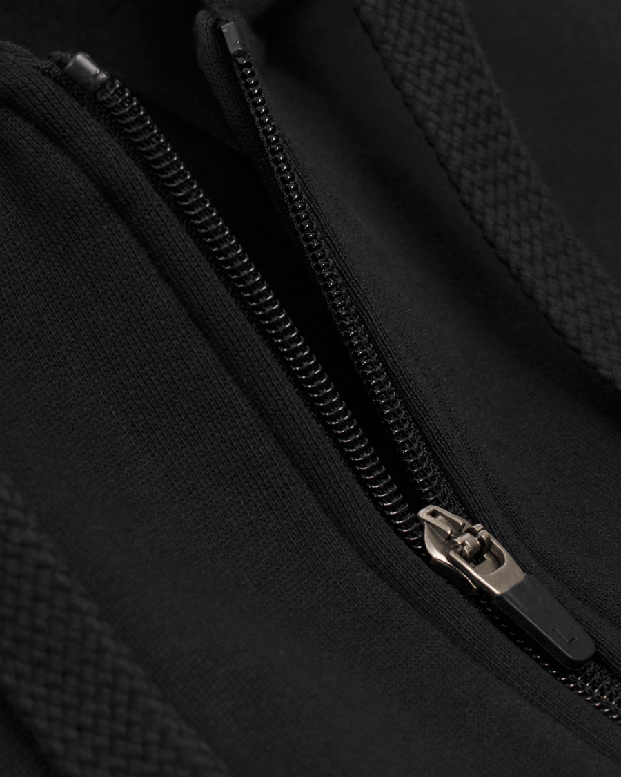 Herre | Trøjer | Lacoste | Zip Hood Sweatshirt Black