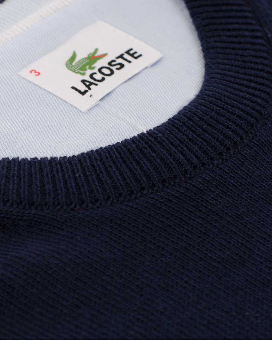 Herre | Trøjer | Lacoste | Pullover Crew-neck Navy Blue