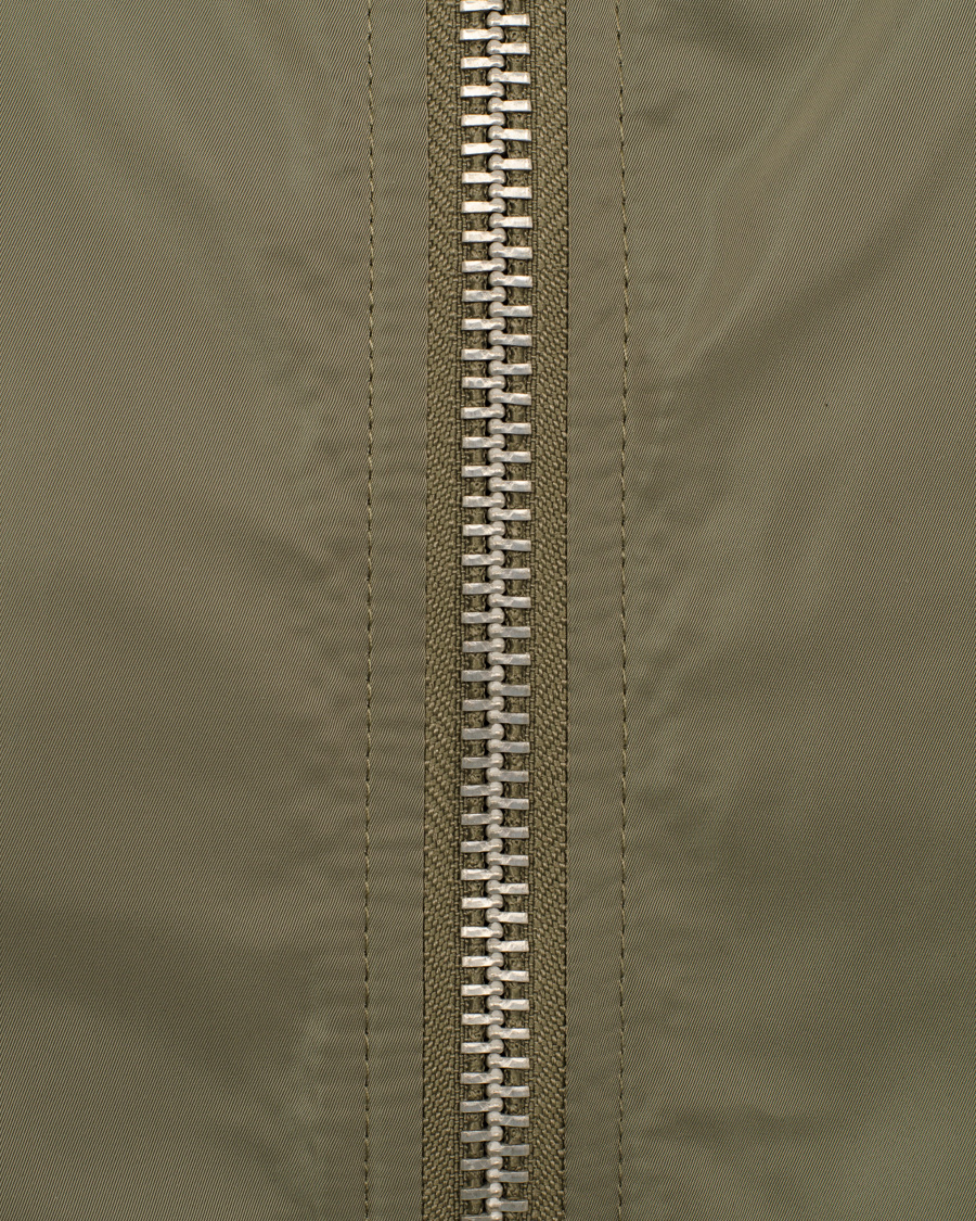 Herre | Jakker | J.Lindeberg | Marky Taff Nylon Bomber Jacket Olive Green